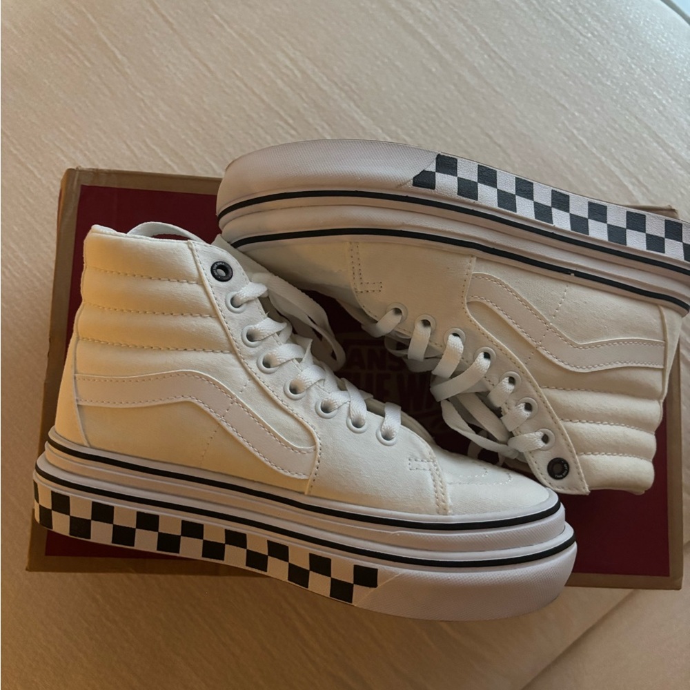 Vans Super Comfycush Sk8- Hi Canvas shoes *unisex*